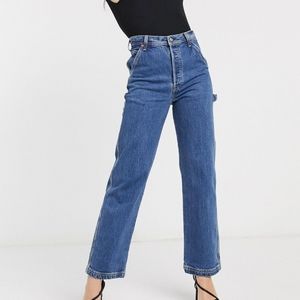 Levi's Ribcage Straight Ankle Utility Jeans